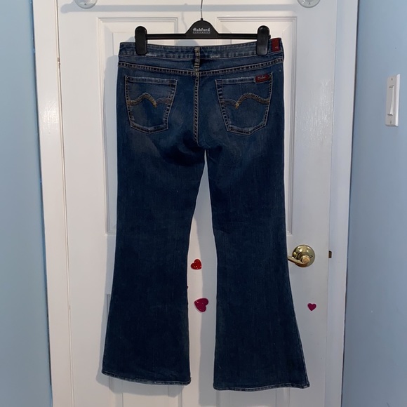 Silver Jeans Petite Size 32 Distressed Flare jeans - Picture 10 of 14